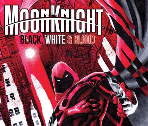 Moon Knight Black White Blood 2022 2 Variant Comic Issues