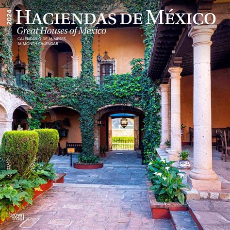 Haciendas De Mexico Great Houses Of Mexico 2024 12 X 24 Inch