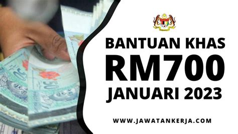 Bantuan Khas Kewangan Rm Disalurkan Pada Bulan Depan