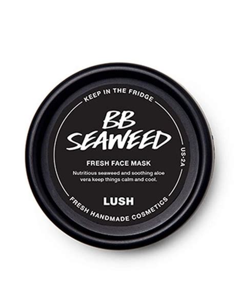 LUSH BB Seaweed Fresh Face Mask Beauty Review