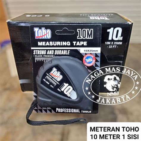 Jual Meteran Toho Meter Black Premium Meteran Toho M Alat Ukur