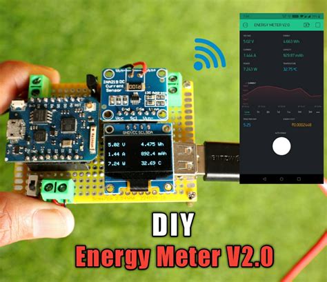 Diy Arduino Multifunction Energy Meter V20 Open Green Energy