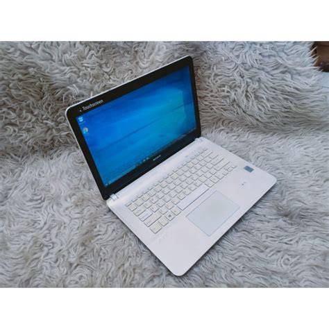 Jual Laptop Sony Vaio SVF143A1YW Ram 4gb HDD 1000gb Core I5 Gen4