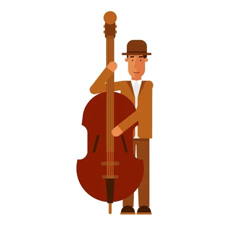 14 Contra Bassist Vector Images Depositphotos