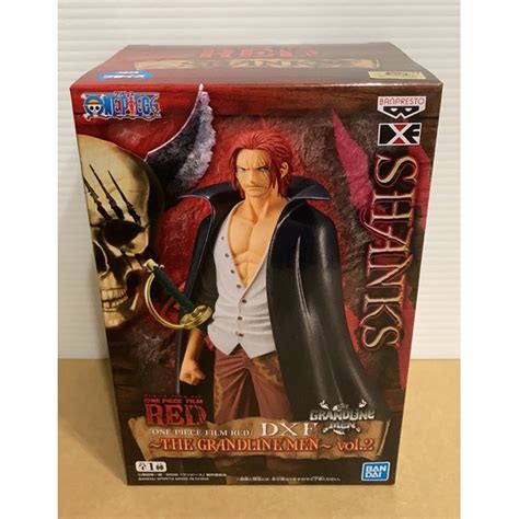 金證 標準盒 航海王 海賊王 One Piece Dxf 海賊王劇場版 紅髮歌姬 Red 紅髮 公仔景品 蝦皮購物