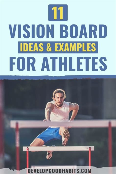 11 Imaginative And Prescient Board Concepts Examples For Athletes