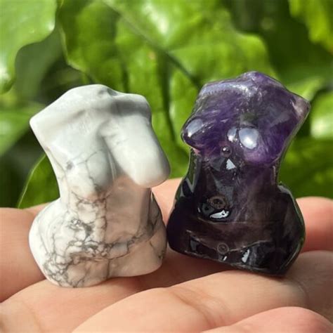 Pcs Natural Mixed Fat Women Naked Quartz Crystal Carved Skull Reiki