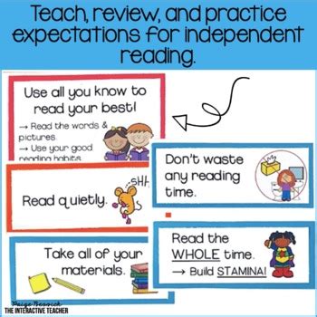 Reading Expectations Anchor Chart For Independent Reading TpT