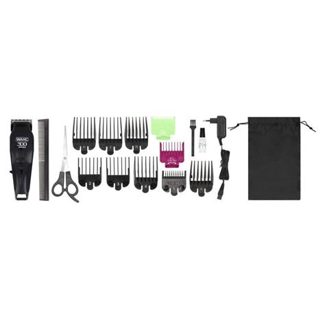 Cortapelos Wahl Home Pro Kit Completo Accesorios Negro