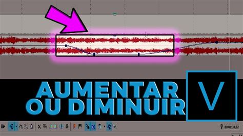 Como Aumentar Ou Diminuir O Audio No Sony Vegas Pro Youtube