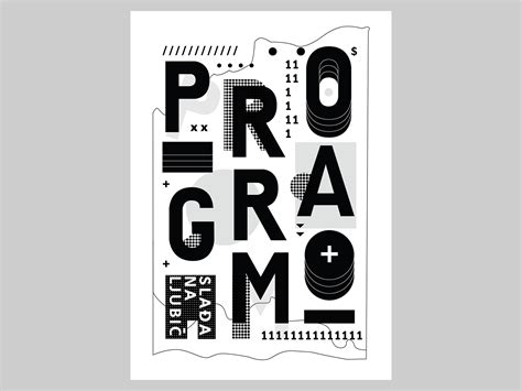 program poster design  slaykei  dribbble
