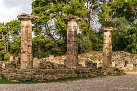 DSC1558 Templo De Hera Hacia El 600 A C Olimpia Flickr