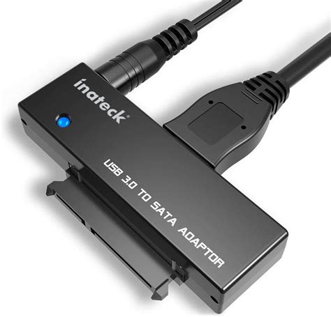 Inateck Adaptateur USB 3 0 Vers SATA Disque Dur Pour 2 5 3 5 SATA HDD