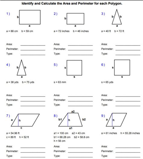 Area Mixed Shapes Worksheet Answers Level 3