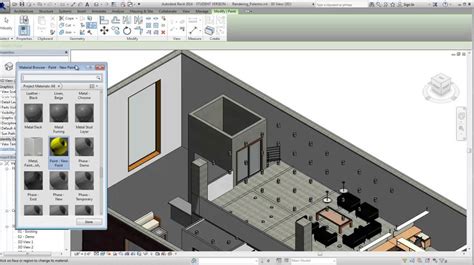 Revit Painting Walls Youtube