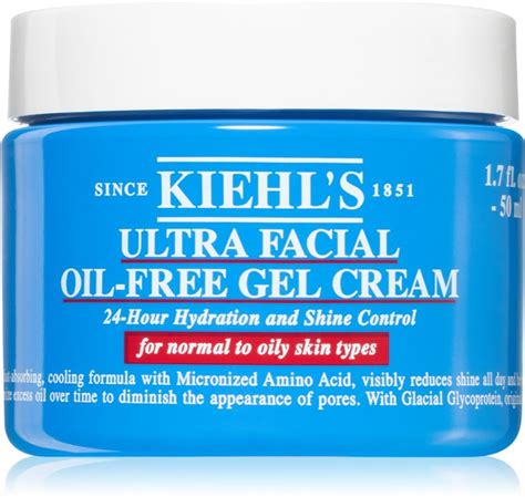 Kiehls Ultra Facial Oil Free Gel Cream Moisturising Treatment For