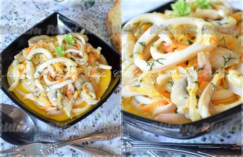 Рецепт кальмаров в сметанном соусе: 9 фото в рецепте