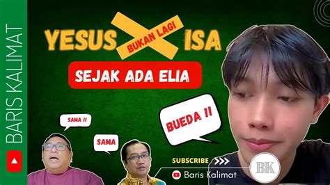 Kristen Bingung Elia Myron Pdt Esra Soru Dan Bambang Noorsena Yesus