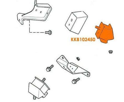 Land Rover Discovery Ii Mounting Rubber Engine Mount Kkb