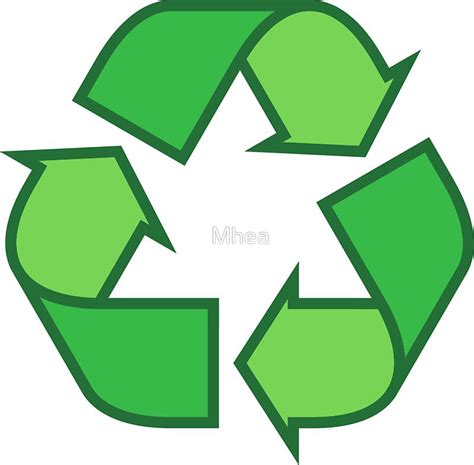 Recycling Symbol Stickers And Tote Bags Three Shades Of Green