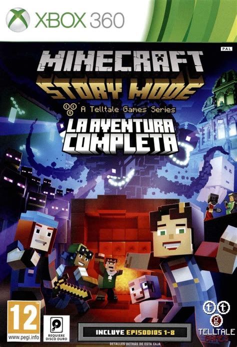 Minecraft Story Mode A Telltale Games Series Box Shot For