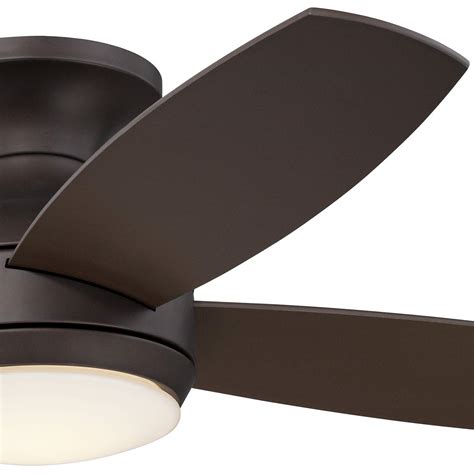 52 Casa Elite Oil Rubbed Bronze Led Hugger Ceiling Fan 8y398