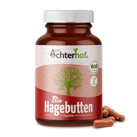 Bio Hagebutten Kapseln Online Bestellen Lebensform Shop