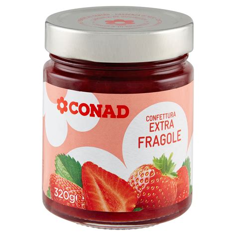 Confettura Extra Fragole G Conad Conad