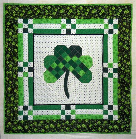 St Patricks Irish Quilt Irish Quilt Patterns Celtic Quilt