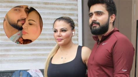 Rakhi Sawant Gets Kiss Of Love From Bf Adil As They Enjoy Vacation In