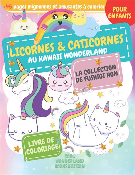 Buy Livre De Coloriage Kawaii Livre De Coloriage Licornes Livre De