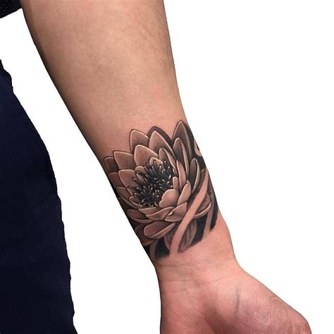 Lotus Flower On The Wrist To Start Off This Forearm Sleeve With Artis