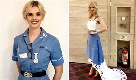 Scrubs Up Nicely Nurse Dreaming Of Miss England Title Uk News Uk