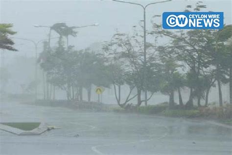 Heavy Showers And Strong Winds Expected In Several Provinces