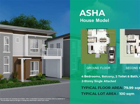 Pre Selling 4 Bedroom Single Attached House For Sale In Consolacion