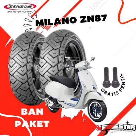 Jual Ban Zeneos Milano Tubeless Ring Sepasang Satuan Ukuran Ban