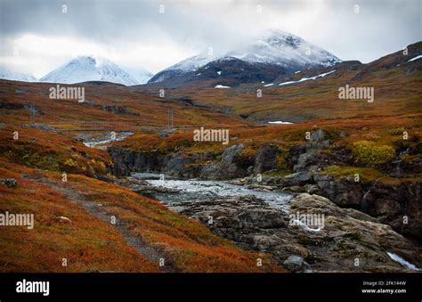 Hiking Kungsleden Trail From Abisko To Nikkaluokta September Swedish