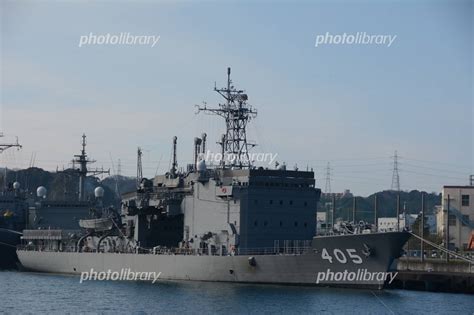 潜水艦救難母艦ちよだ 写真素材 4185241 フォトライブラリー Photolibrary