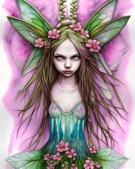 Fantasy Forest Fairy Sprite · Creative Fabrica