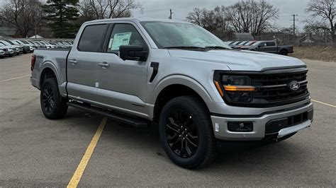 Ford F Xlt Powerboost In Iconic Silver Metallic Full Walk