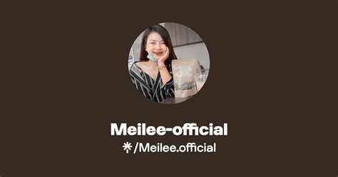 Meilee Official Instagram Facebook TikTok Linktree