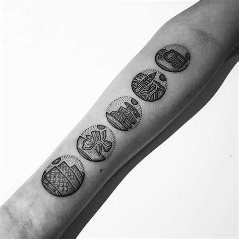 40 Dotwork Circular Tattoos by Mike Stout | TattooAdore