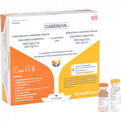 Buy Cabenuva Cabotegravir Rilpivirine Online For Sale RHGH SPACE