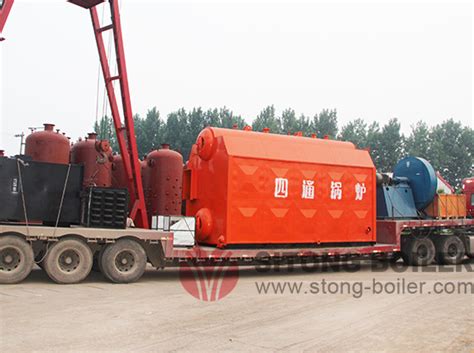 Szl Series Biomass Chain Grate Hot Water Boiler