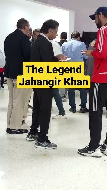 Great Sportsman Squash Champion The Legend Jahangir Khan Youtube