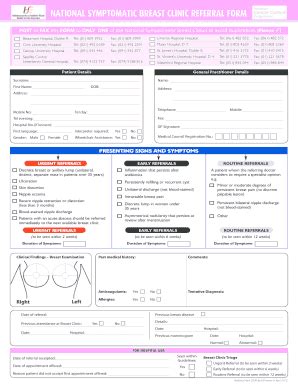 Breast Clinic Referral Form Complete With Ease Airslate Signnow