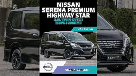 2022 Nissan Serena Premium Highway Star Review YouTube