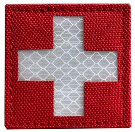 Reflective Medical Velcro Patch Wildmedkits