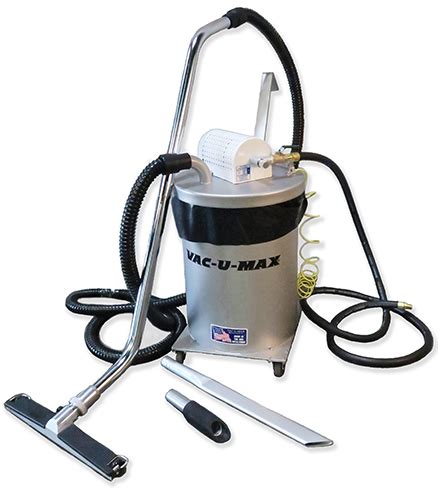 Vac U Max Intrinsically Safe Air Operated Industrial Vacuum Cleaners