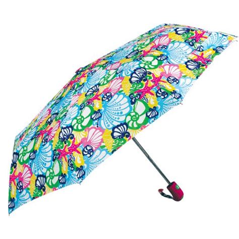 Lilly Pulitzer Umbrella Lifeguard Press Umbrella Windproof